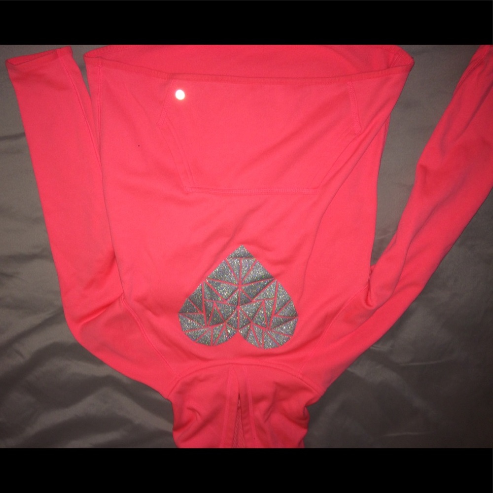 Pink hoodie